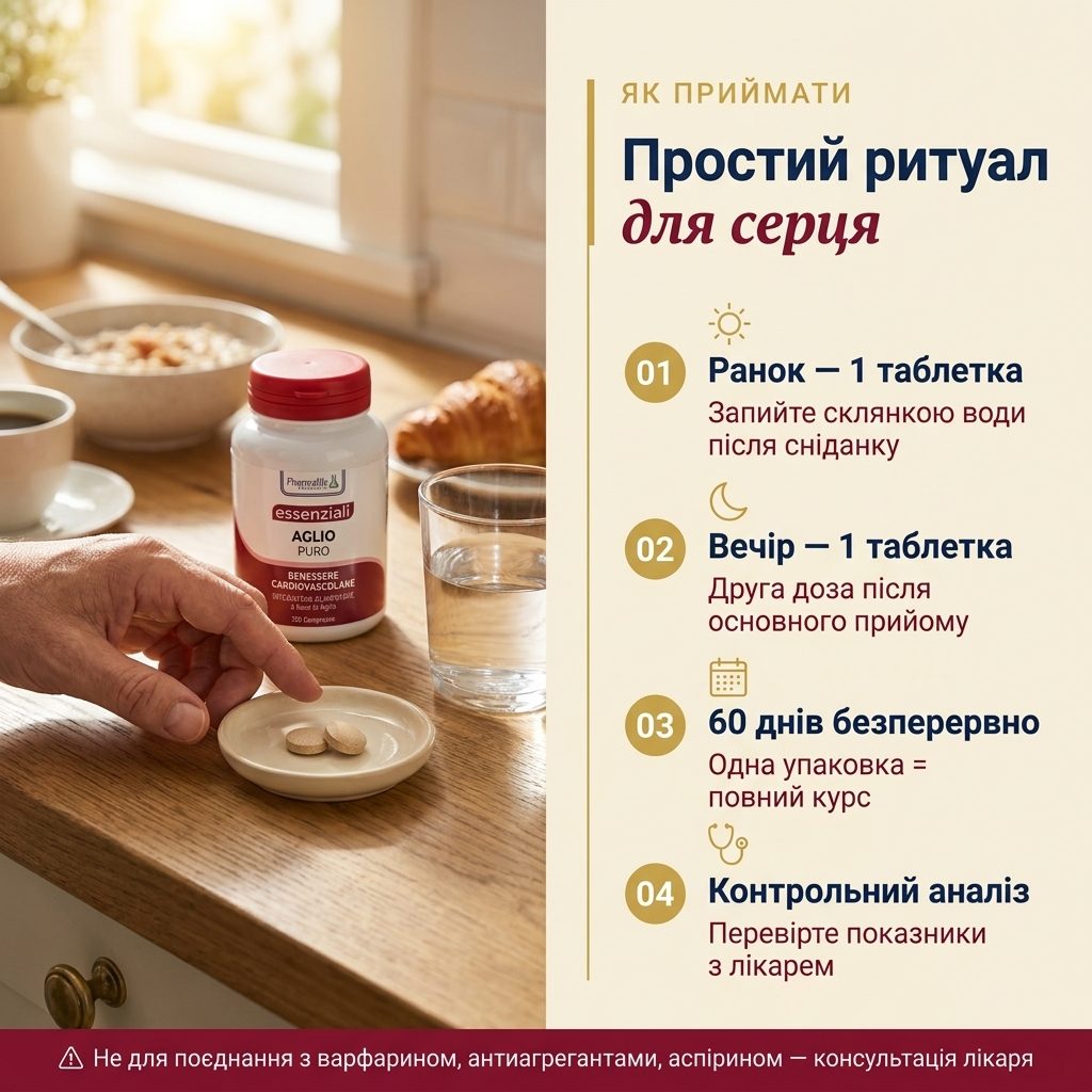 Pharmalife Research, Італія — флакон AGLIO PURO у руках лаборанта на фоні чистих кімнат ISO 7/8, де виробляються харчові добавки і медичні вироби бренду