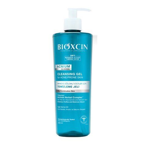 Очищувальний гель для вмивання проти акне BIOXCIN, 500 мл 500392 фото