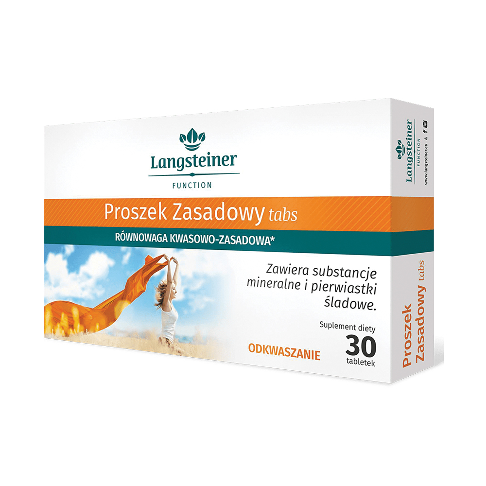 Langsteiner Кислотно-лужний баланс 30 таб — pH support для метаболізму (EU brand)