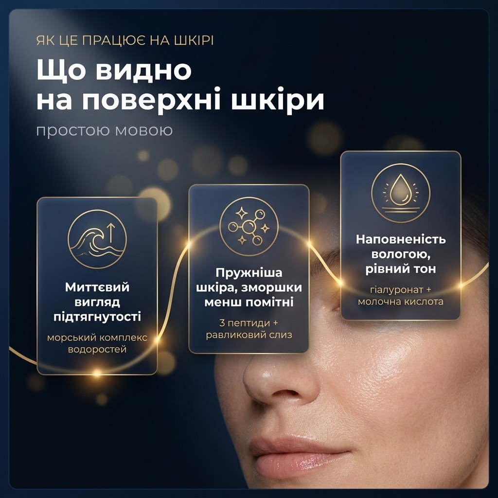 Як діє ліфтинг-сироватка Aspersina — активи для пружності та підтягнутого вигляду шкіри обличчя
