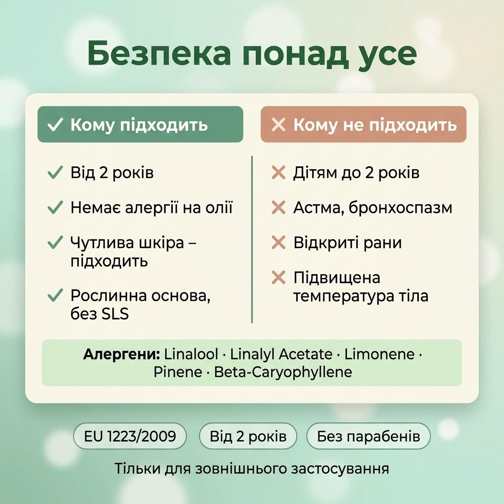 Безпека концентрату для ванн Langsteiner Bąbel: від 2 років, тест на алергію, протипоказання
