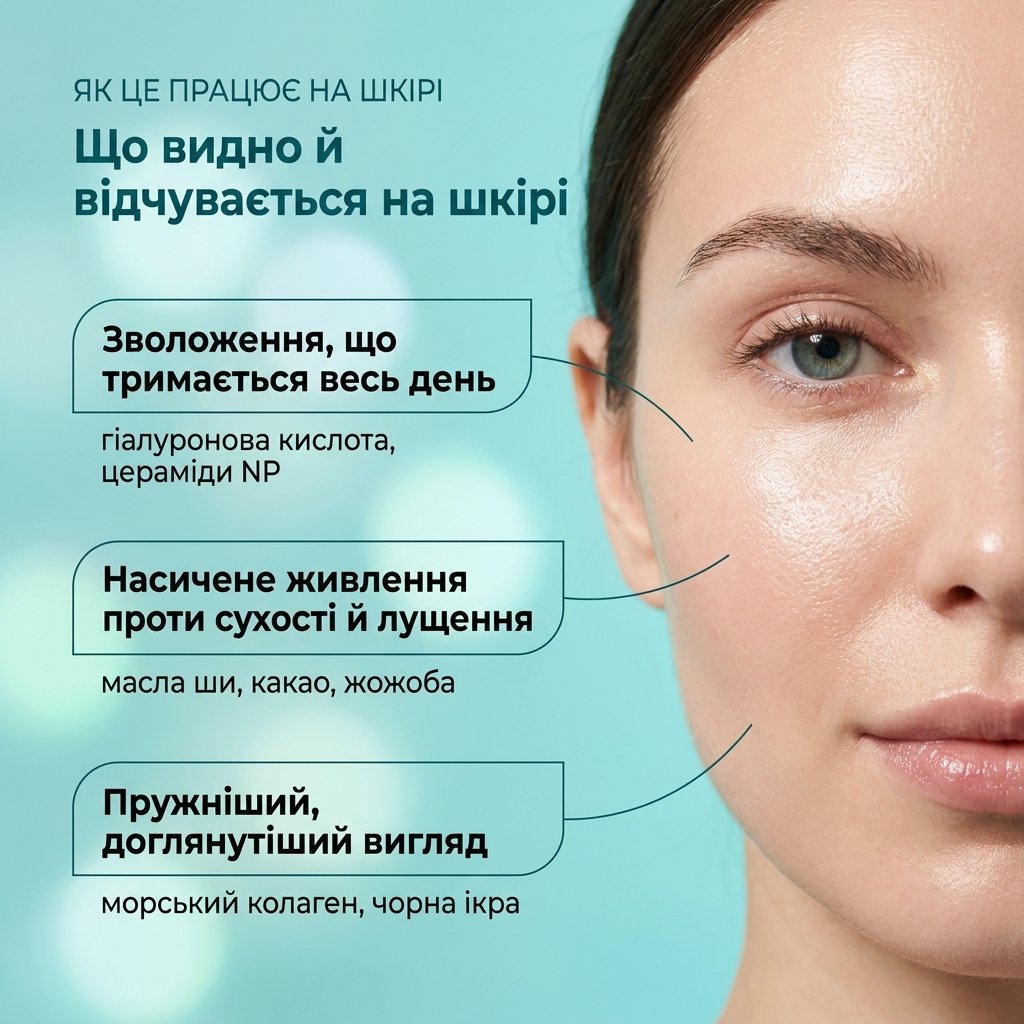 Как действует увлажняющий крем CollagenaT — три уровня увлажнения и более упругий вид кожи
