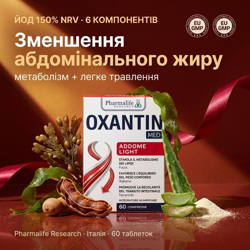 Pharmalife Oxantin «Легке травлення» — упаковка 60 таб