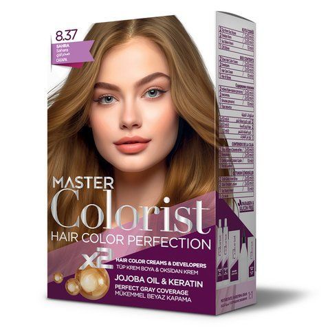Фарба для волосся Master Colorist 8.37 Пісочний, 2x50 мл2x50 мл10 мл 469214 фото