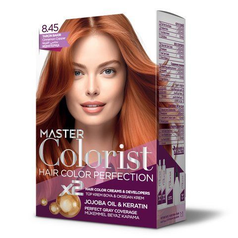 Фарба для волосся Master Colorist 8.45 Мідна Кориця, 2x50 мл2x50 мл10 мл 469214 фото