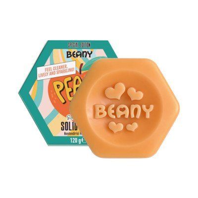 Твердое мыло "Персиковый физ" Beany, 120 г 500156 фото