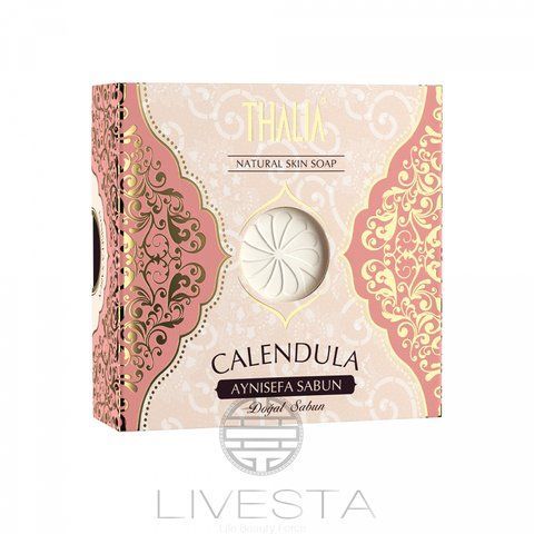 Натуральное мыло с экстрактом календулы THALIA, 125 г 469763 фото