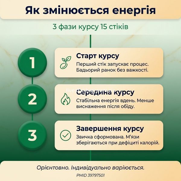 Як змінюється відновлення за 15 днів прийому Oxantin Slim Keto &mdash; тиждень за тижнем, livestashop