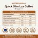 Склад Quick Slim Lux Coffee 30 саше: інулін, колаген I+III, L-карнітин, зелена кава, гіалуронова кислота