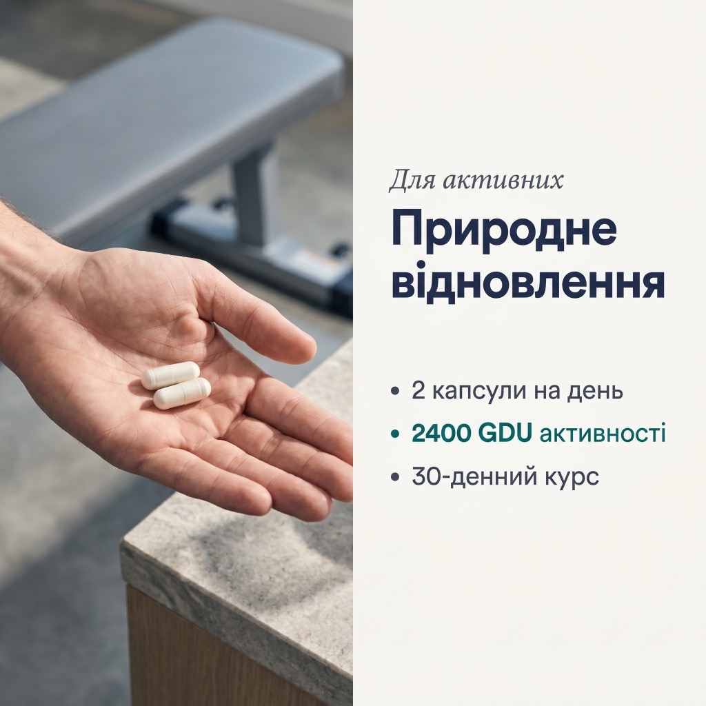 Капсулы Vitanil's Бромелайн рядом со стеблем ананаса — растительное происхождение фермента